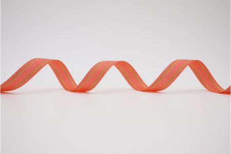 Metallicus Striae Grosgrain Taenia - Aurum/Argentum Striae Grosgrain Taenia